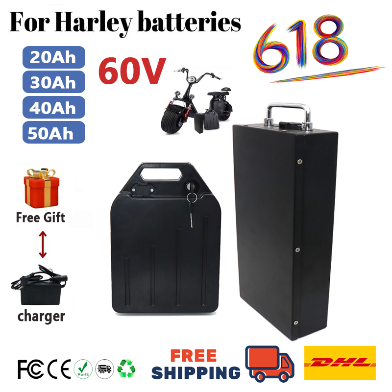 60V 50Ah Electric Scooter Battery - 할리배터리 60V 20Ah 30Ah 40Ah 50Ah
