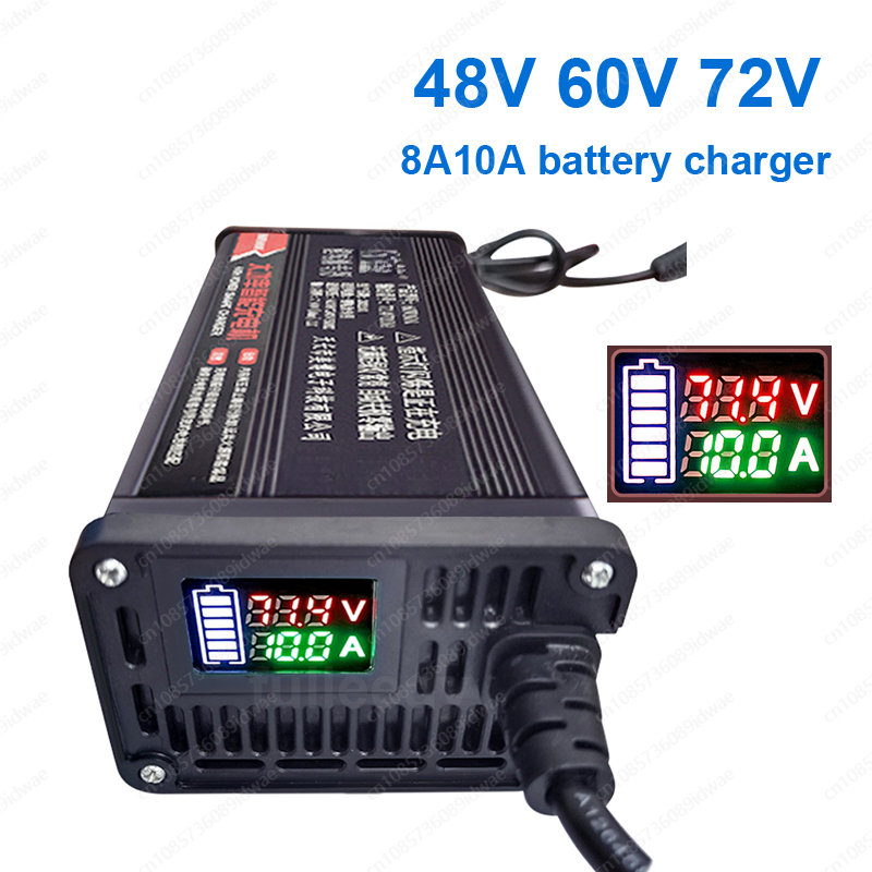 72V 15A Fast Charger - 48V 60V 72V 지능형 디지털 디스플레이