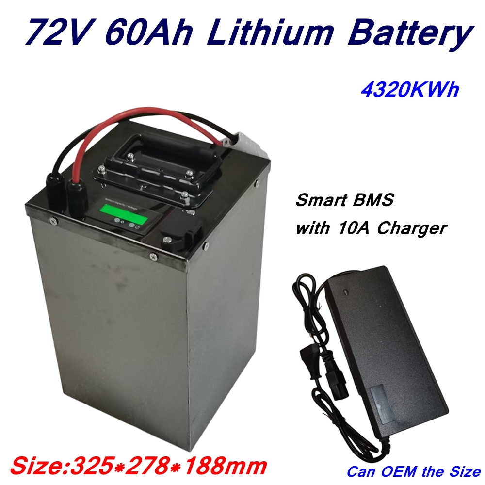 72V 40Ah Lifepo4 Battery Pack - 3000W 5000W 7000W 보트, 골프 카트,