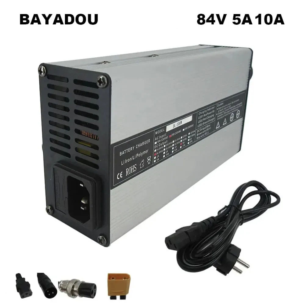 84V 20A Smart Charger - 72V 4A 5A 10A 리튬 스마트
