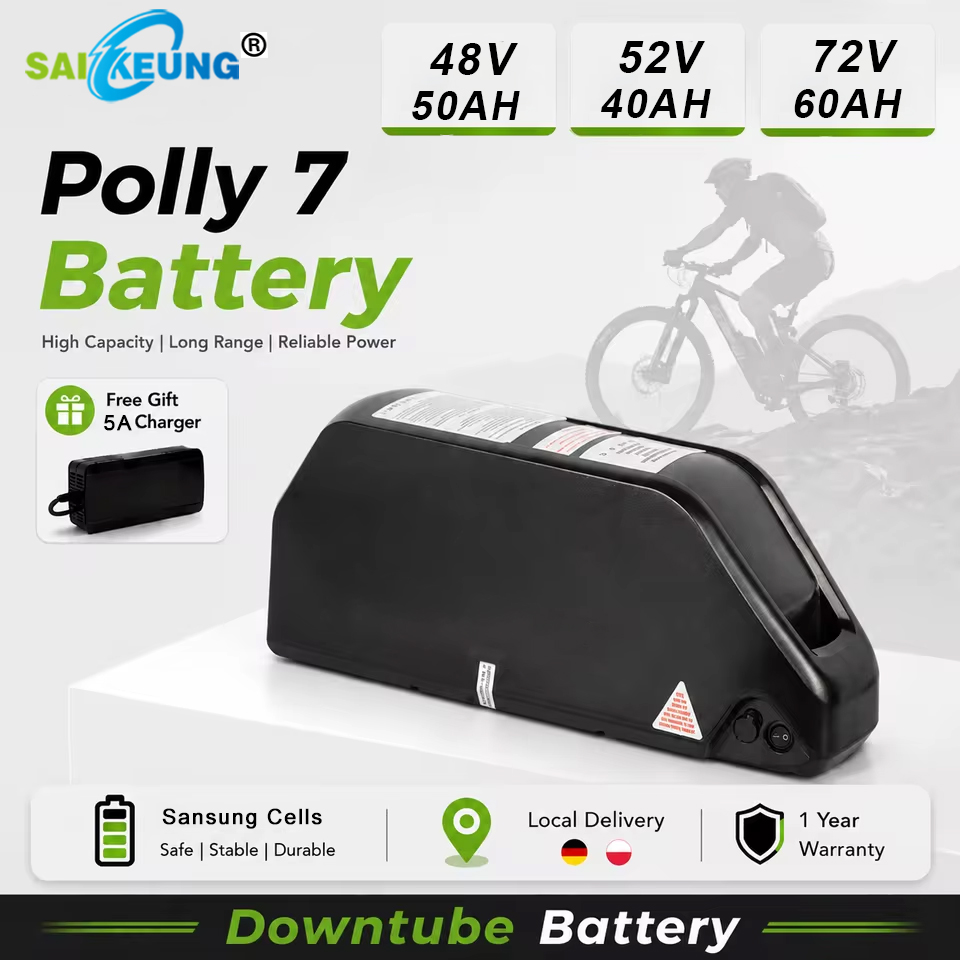 72V 50Ah 21700 Lithium Battery - 전기 자전거용 배터리, 36V, 48V, 52V,
