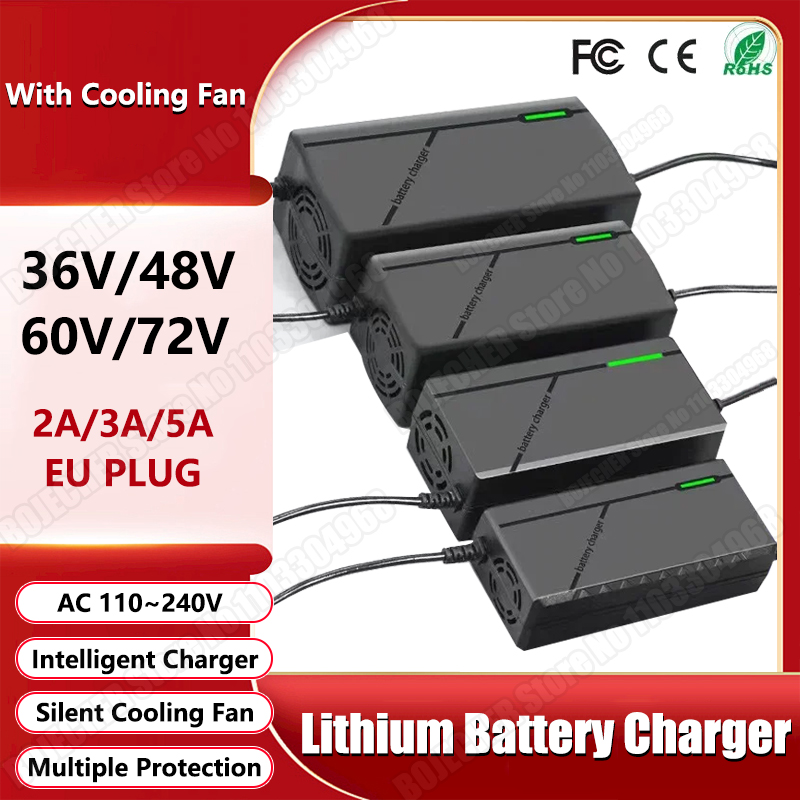 36V 48V 60V 72V 충전기 2A 3A 5A 1 - 84V 20A Smart Charger 리뷰 및 가격