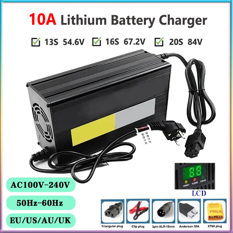 LCD 디스플레이용 리튬 이온 배터리 고속 충전기, 알 - 84V 20A Smart Charger 리뷰 및 가격