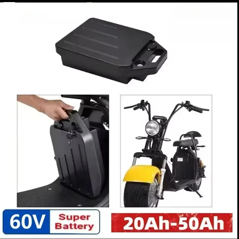 빠른 교체형 60V 리튬 배터리, 일정한 출력, 20A - 60V 50Ah Electric Scooter Battery 리뷰 및 가격