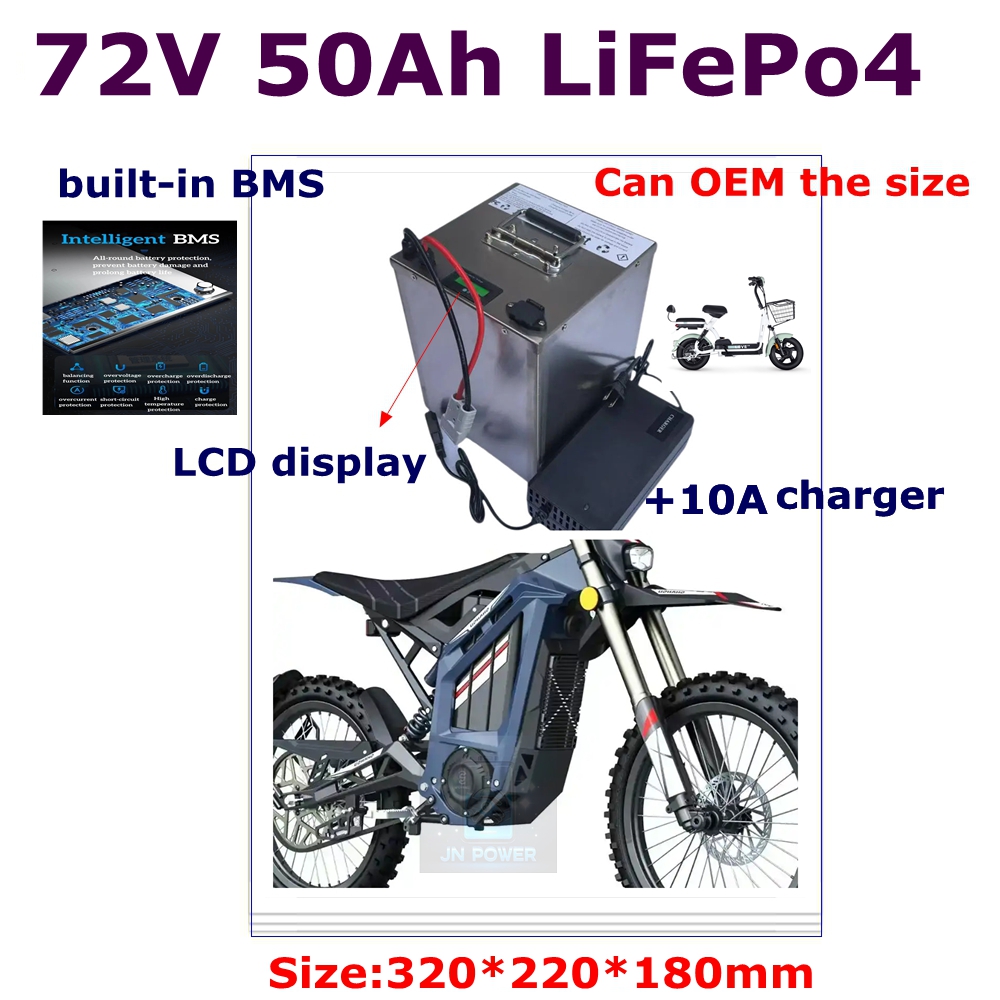 3000W 7000W 10KW 스쿠터, 전기 오토바이, - 72V 40Ah Lifepo4 Battery Pack 리뷰 및 가격
