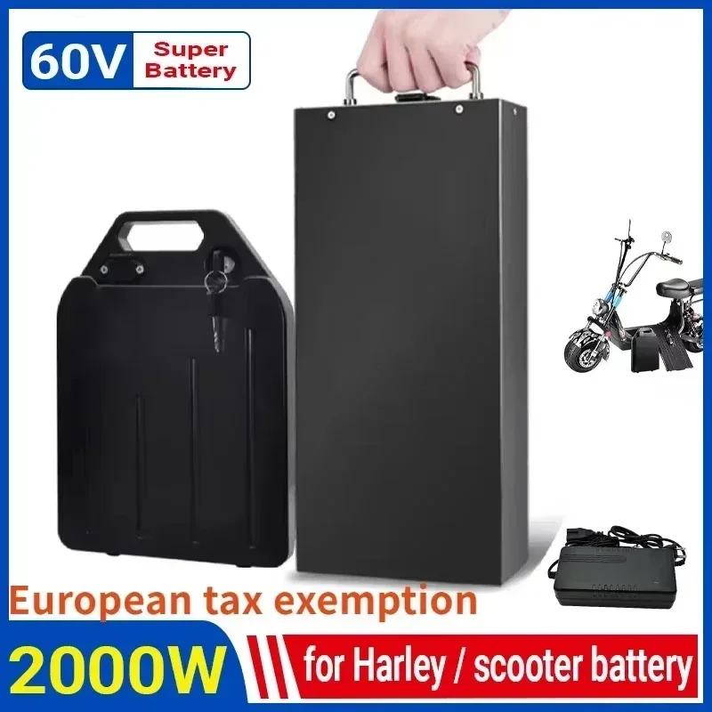 과방전 보호 기능이 있는 60V 리튬 배터리, 20Ah - 60V 50Ah Electric Scooter Battery 리뷰 및 가격