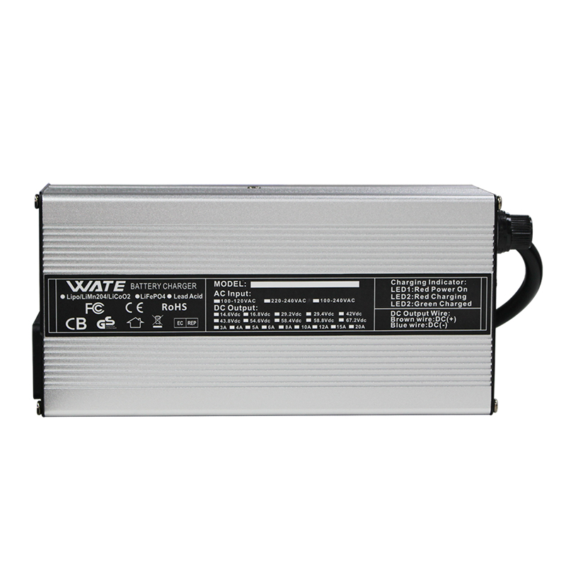 67.2V 10A 리튬 이온 고속 충전기 16S 62V - 84V 20A Smart Charger 리뷰 및 가격