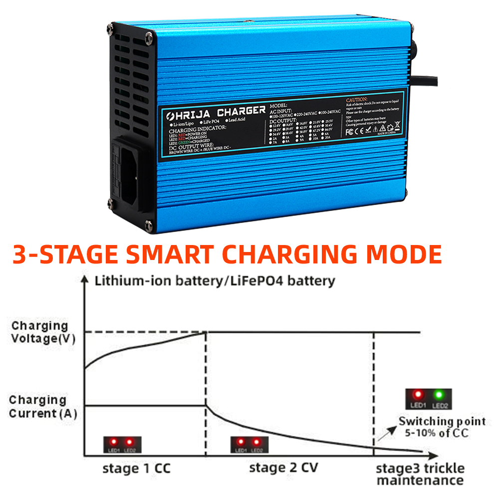 29.2V 8A 충전기 24V 충전기 (10Ah ~ 1 - 84V 20A Smart Charger 리뷰 및 가격
