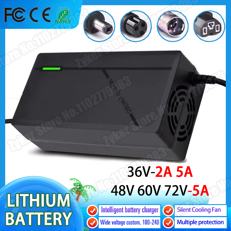 스마트 지능형 고속 충전기, 리튬 배터리 팩, EU 플 - 84V 20A Smart Charger 리뷰 및 가격